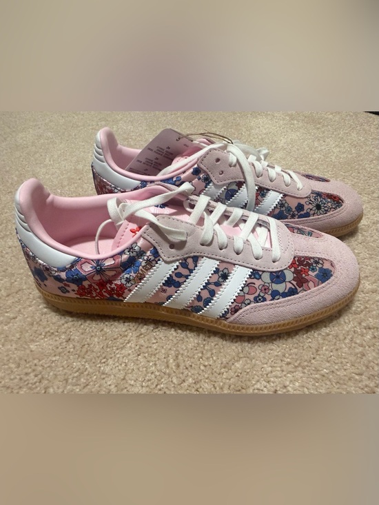 adidas Shoes - adidas Liberty London x adidas Samba OG Pink Floral Y 5.5/W 6.5